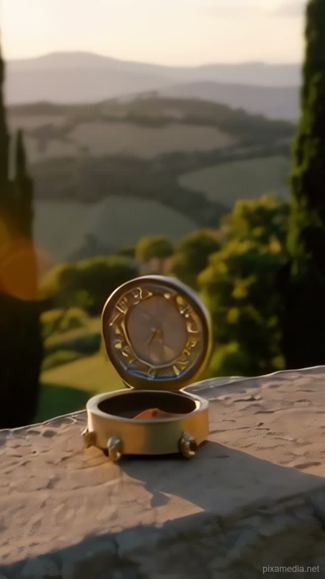 Golden Hour Powder Compact - Fashion & Beauty AI stock